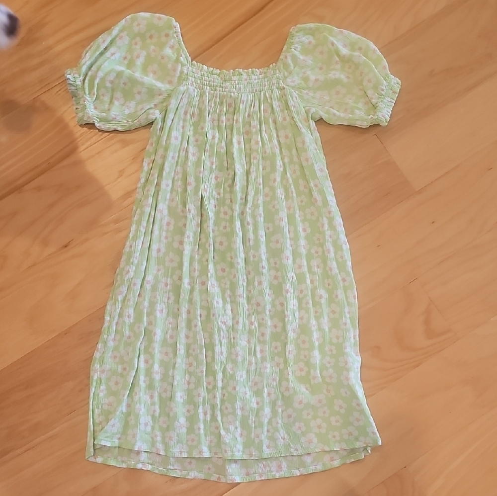 Billabong Green Floral Dress